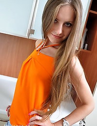  Sexy Legal age teenager is open her legs
